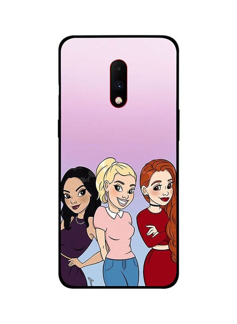 Theodor - Protective Case Cover For Oneplus 7 Three Cute Friends
