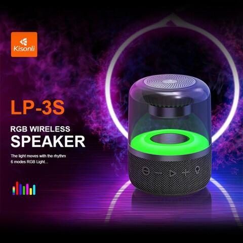 Kisonli LP-3S Bluetooth Portable Speaker 8W Mini Sound Box