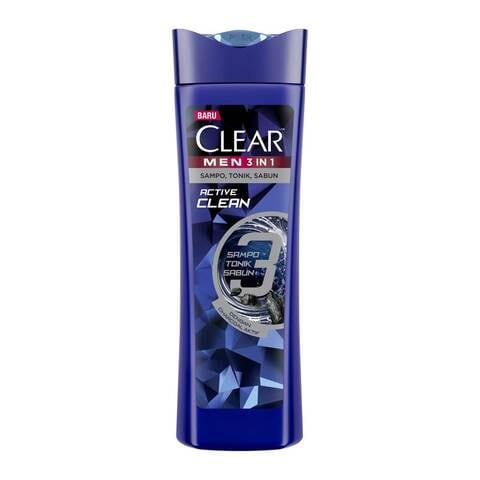 Buy Clear Men Shampoo - 3 in 1 - 550ml Online - Shop Beauty & Personal ...
