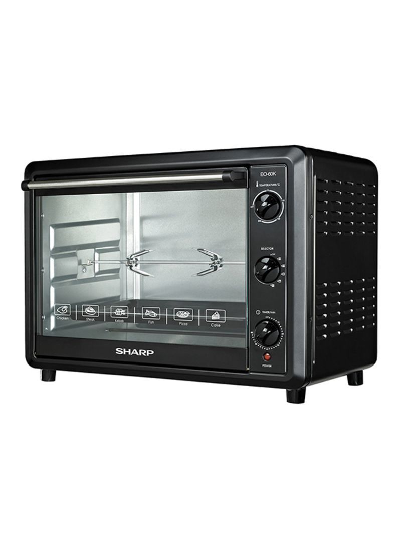 Buy Sharp Electric Microwave Oven 2000W EO-60K Silver/Black Online