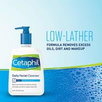 Cetaphil Daily Facial Cleanser For Normal To Oily Skin, Gentle Face Wash For Sensitive Skin, 16 Oz