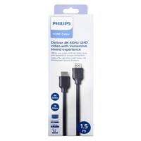 Philips HDMI Cable With Ethernet SWV5510 1.5m Black