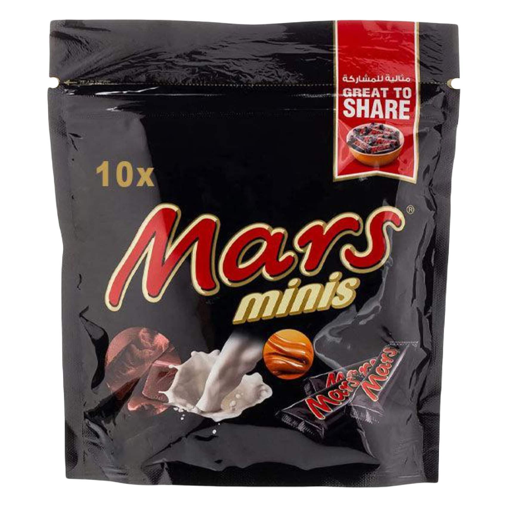 Mars Milk Chocolate Bars minis mixed, 20 Ct, 400 g