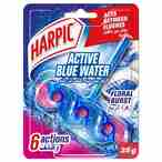 Buy Harpic Active Blue Water Floral Burst Toilet Cleaner Rim Block, 35g in Kuwait