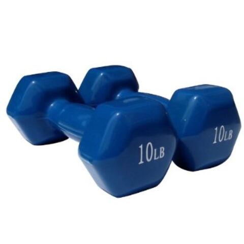 Dumbbell Set Blue 4.54kg Pack of 2