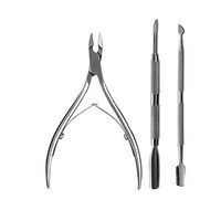 Stainless Steel Cuticle Nipper Clipper Manicure Nail Art Tool Set