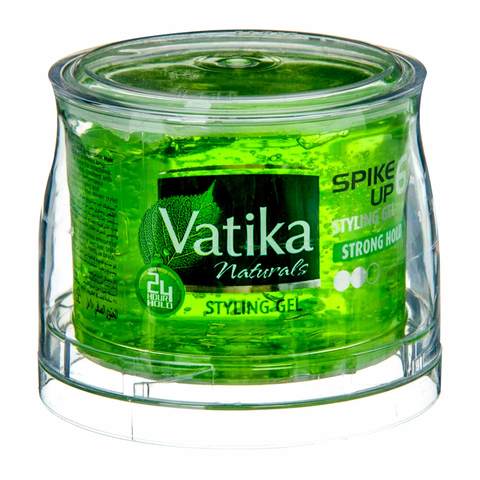 Dabur Vatika Naturals Strong Hold Spike Up Styling Hair Gel Green 250ml