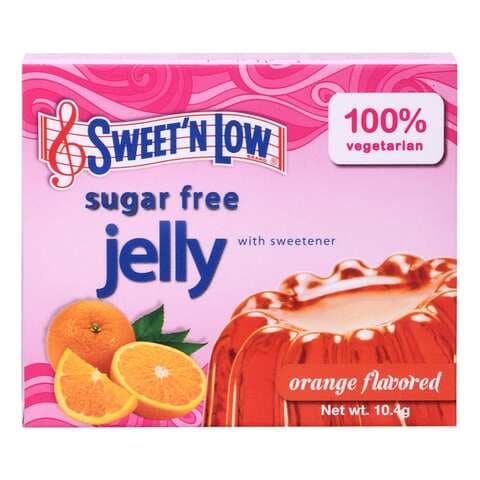 Sweet&#39;N Low Sugar-Free Jelly With Sweetener Orange Flavoured 10.4g
