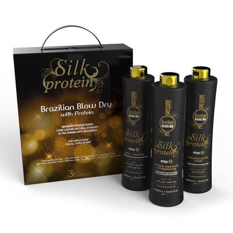 Buy Brazilian Secrets Hair Progressive Silk Protein Kit 3X1 L