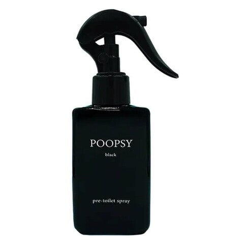 Poopsy Black Pre-Toilet Spray 110ml