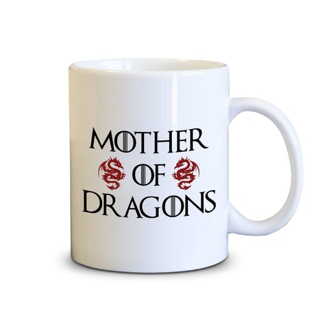 Spoil Your Wall - Coffee Mugs - Khaleesi, Mother of Dragons, Game of Thrones TV Show Design