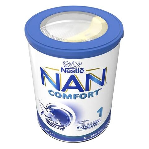 Nestle Nan Comfort Starter Infant Formula Stage 1 White 800g