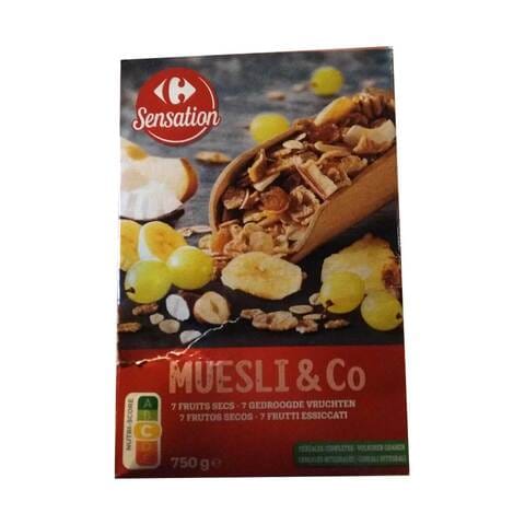 Carrefour Muesli 7 Fruits Cereal 750g