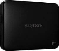 Western Digital Easystore 5TB External USB 3.0 Portable Hard Drive &ndash; Black (WDBAJP0050BBK-WESN)