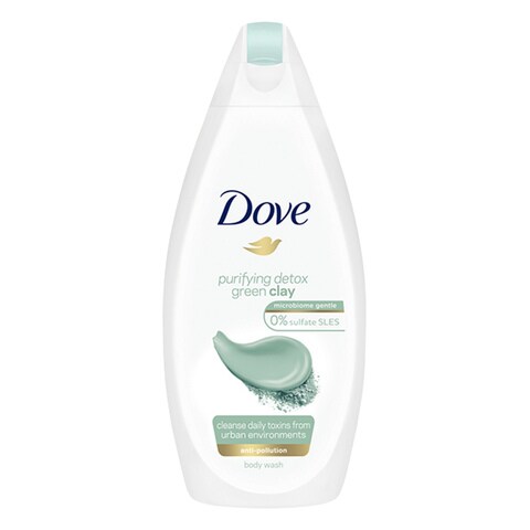 Dove Purifying Detox Green Clay Shower Gel 500ml