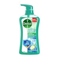 Dettol Hydra Cool Antibacterial Body Wash Cucumber Fragrance Blue 500ml