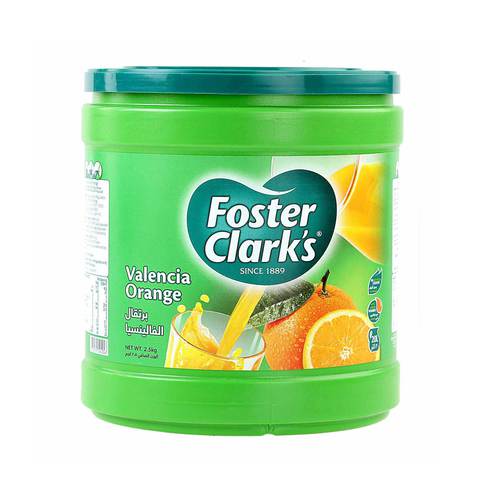 Foster Clarks Instant Powder Drink Valencia Orange 2.5kg