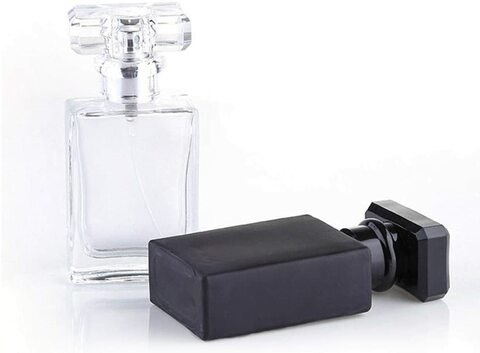 Black perfume outlet bottles