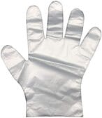 Buy lavish Plastic Gloves Disposable Clear Food Service Plastic Gloves 400 Pcs/ 250 Pair Clear in UAE