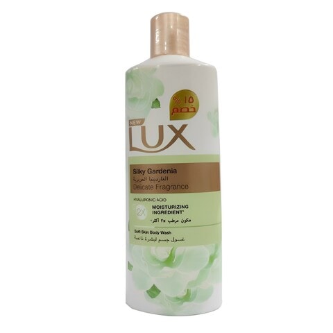 LUX Moisturising Body Wash Silk Gardenia For All Skin Types, 500ml