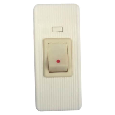 Sirocco In Line Cord Switch T03 White