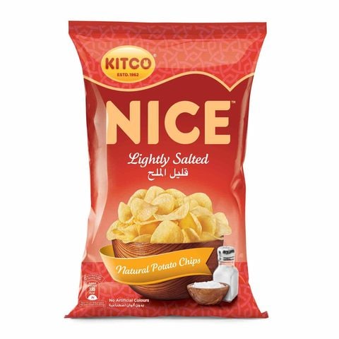 Buy Kitco Nice Lightly Salted Potato Chips 150g in Saudi Arabia