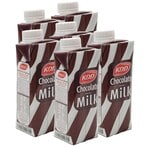 Buy KDD Low Fat Chocolate Flavoured Milk 250ml x Pack of 6 in Kuwait