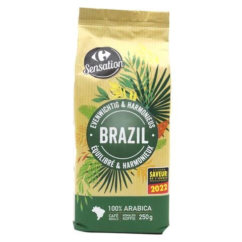 Carrefour Sensation Brazil Arabica Coffee 250g