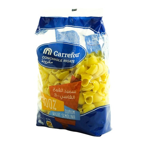 Carrefour Pasta Conchigle Rigate 400 Gram