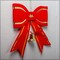 YATAI 6 Pcs Red Bows For Christmas Decoration