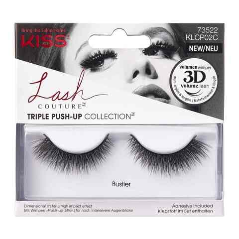 Kiss Lash Couture Triple Push-up Collection Reusable False Eyelashes KLCP02 Bustier