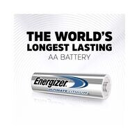Energizer Ultimate AAA Lithium Battery Pack of 2