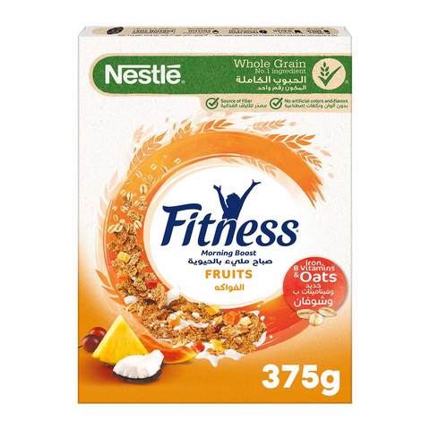 Buy Nestl Fitness Fruits Breakfast Cereal 375g in Saudi Arabia