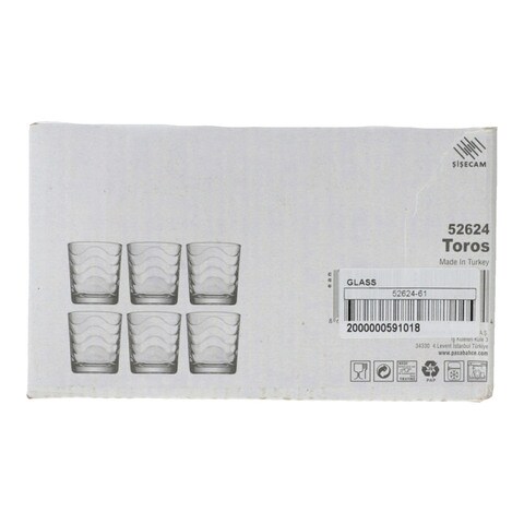 Pasabahce Toros 6 Tumblers Verres 52624-61