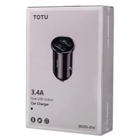 TotuLife Dual USB Car Charger Black