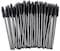 Makeup Mixing Palette Plate with Stainless Steel Spatula and 25 Pieces Eyelash Applicator Brush