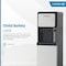 Krome Bottom Loading Water Dispenser, Hot, Cold And Normal Water, Floor Standing, Made With SUS 304 Tank And Food-Grade Silicone Gel Tube, Child Lock For Hot Water, Silver &amp; Black, KR-WDBL 3TB