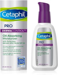 Cetaphil Dermacontrol Oil Absorbing Moisturizer With SPF 30, For Sensitive, Oily Skin, 4 Fl Oz, Absorbs Oil, Reduces Shine, Hydrates, Protects, No Added Fragrance