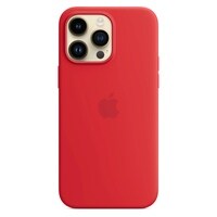 Apple Silicone Case With MagSafe For iPhone 14 Pro Max Product Red