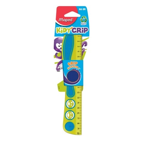 Maped Kidy&#39;Grip Ruler Multicolour 20cm