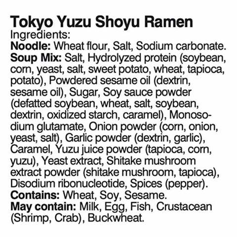 Itsuki Noodles Soup Tokyo Ramen Soy Sauce 172g