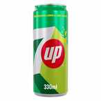 Buy 7UP Carbonated Soft Drink Cans 330ml in UAE