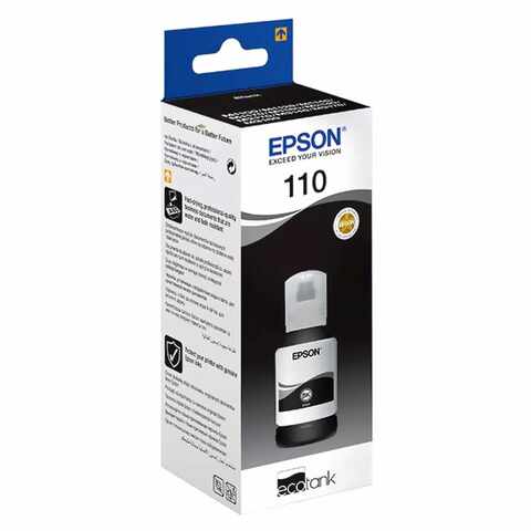 Epson 110 Ecotank Black Ink Bottle 120ml