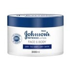 Buy Johnson  Intense Face And Body Cream White 300ml in Kuwait