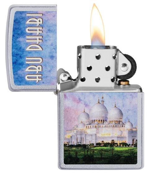 Zippo Lighter Model 205 Ci412381 Sheikh Zayed Grand Mosque Design
