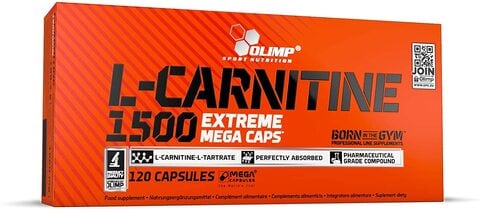 Olimp L-Carnitine 1500 Extreme Mega 120 Capsules