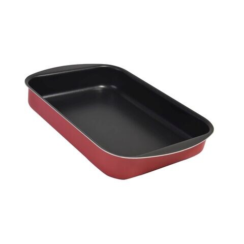Tefal Minute Rectangular Oven Dish - 2 Count - Red