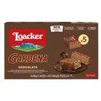 Buy LOACKER GARDENA MILK CHOCOLATE COATED WAFERS CHOCOLATE CREAM  FILLING 5X38G in Kuwait