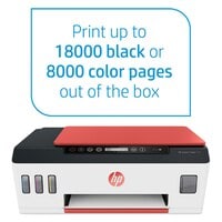 HP Smart Tank 519 Wireless, Print, Scan, Copy, All In One Printer - Red/White [3YW73A]