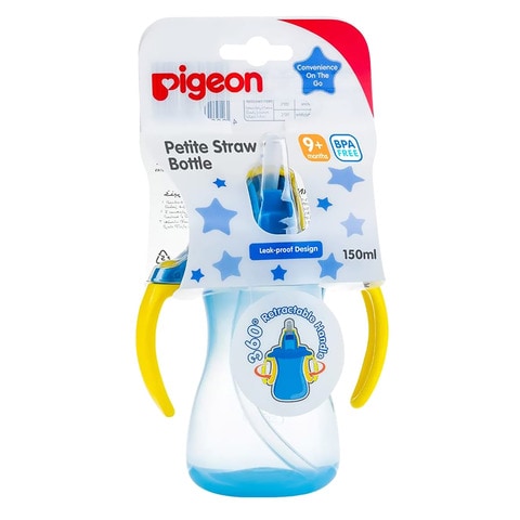 Pigeon Petite Straw Bottle 26149 Blue